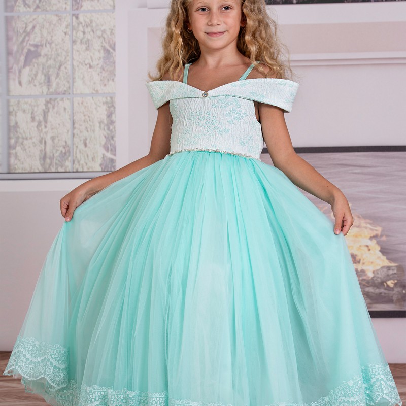 KIZ ÇOCUK ASKILI ELBİSE