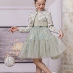 KIZ ÇOCUK CEKETLİ ELBİSE