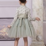 KIZ ÇOCUK CEKETLİ ELBİSE