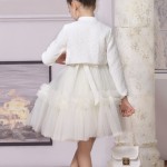 KIZ ÇOCUK CEKETLİ ELBİSE