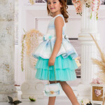 KIZ ÇOCUK TÜLLÜ ELBİSE